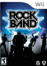 Rock Band Wireless Guitar Wii US box art